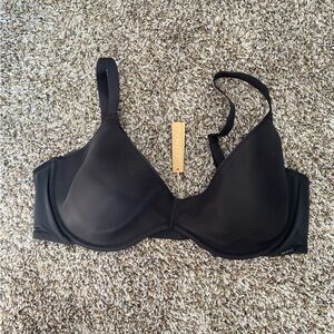 Skims Weightless Scoop Bra 48D Black Casual T Shirt Plus Size NWT